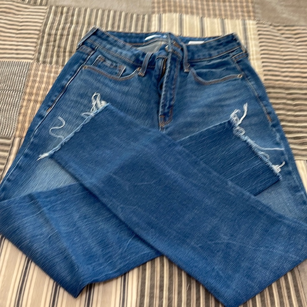 Old Navy Power High Rise Straight Jeans
